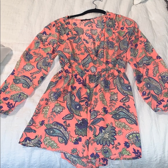 Deep V romper - Picture 2 of 3